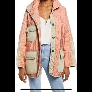 FREE PEOPLE Quilted Puffer with Pockets
